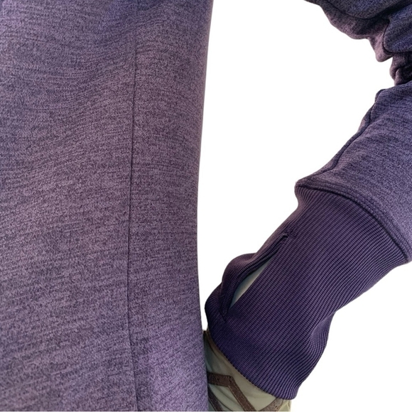 Women’s Hoodie RBX Purple Jumper Hooded Sweater Hooded Sweatshirt Athletic Top - Picture 6 of 9